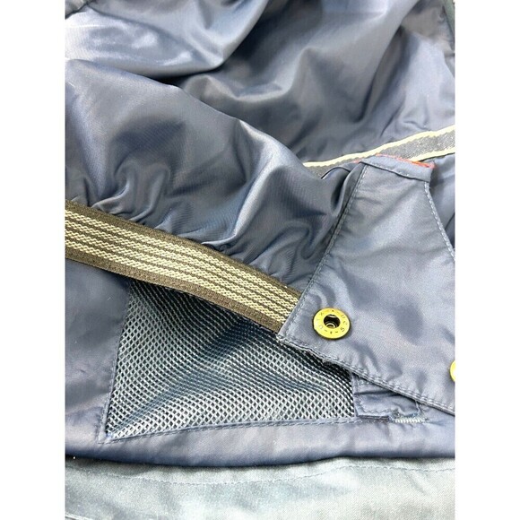 Burton Eastfall Jacket Womens M Blue Kaliedoscope Mood Indigo Snowboard Coat Hng - Picture 7 of 12